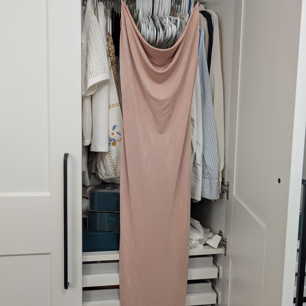 Astr Blush Backless Women's Dress